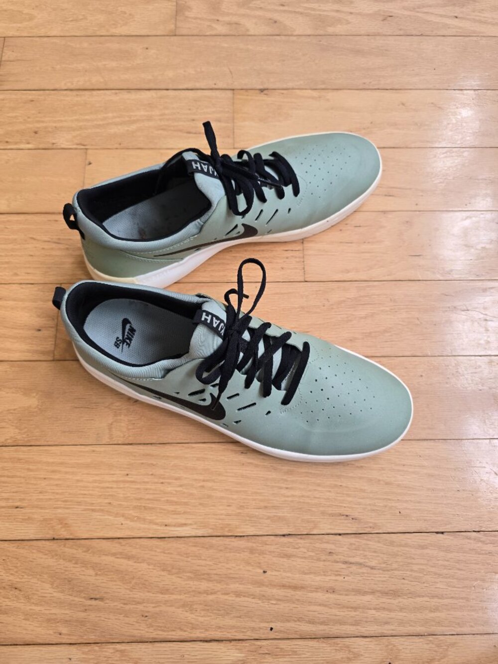 Nike | SB Nyjah Free 'Jade Horizon' skater sneakers | MENS 11 - Picture 4 of 11